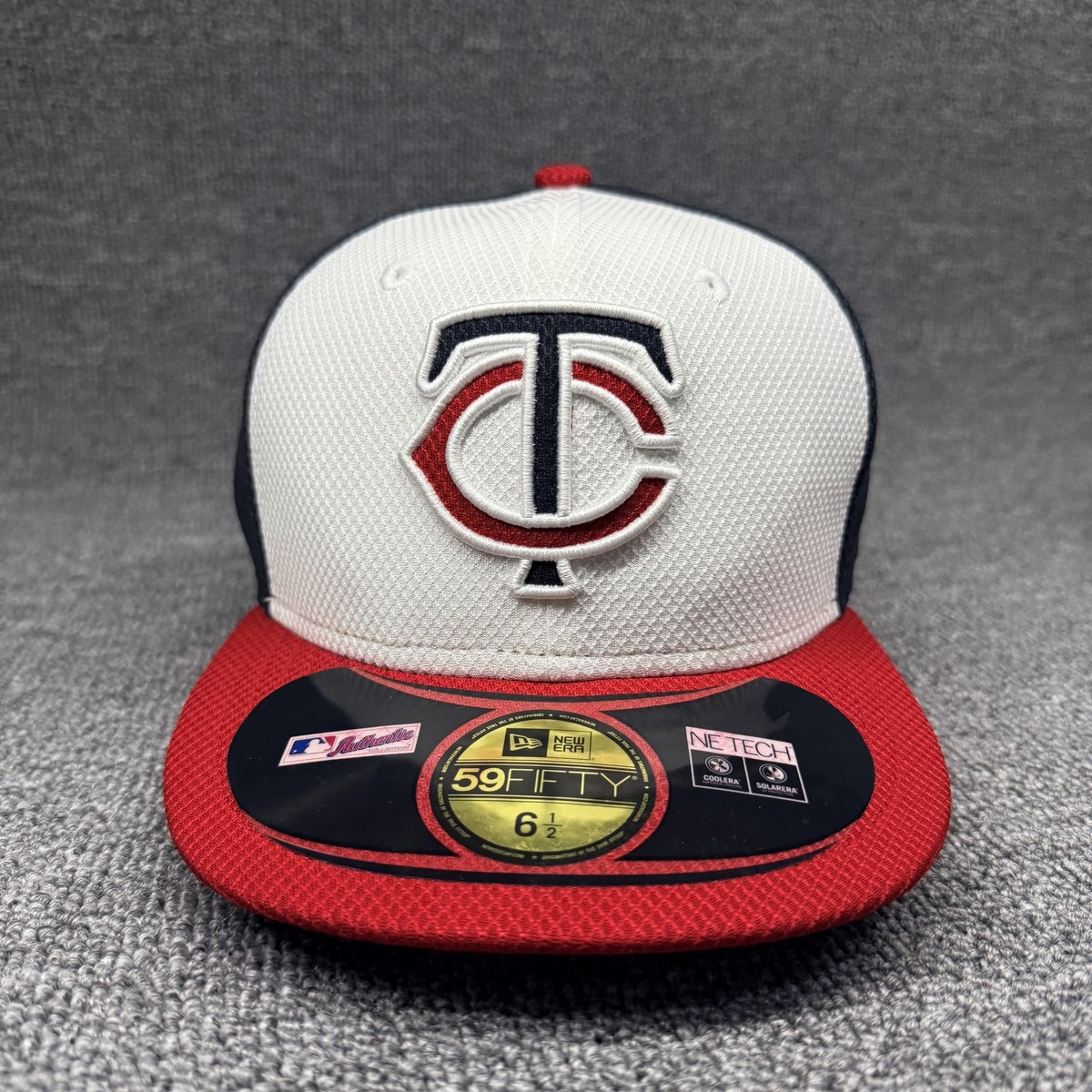 New Era 59FIFTY Minnesota Twins 2013 Diamond Era BP Fitted Hat 6 1/2 Kids
