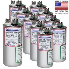 USA2224BA 25+3 uf/MFD 370-440 VAC Kondensator dwubiegowy AMRAD 50/60 Hz Lot-10