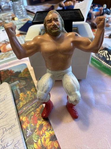 LJN WWF Figure Big John Stud VTG 80s WWE Wrestling...