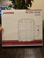 Janome RE20B 5.5'' x 7.9'' Embroidery Hoop - fits MC500E & MC400E NEW
