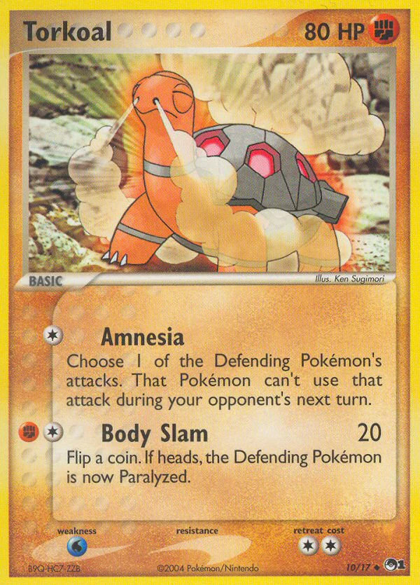 Torkoal (10/17) [POP Series 1] Lightly Played