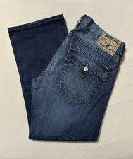 Vintage True Religion Ricky Jeans Men’s 40x32 Flap Pockets Tagged 38 Made In USA