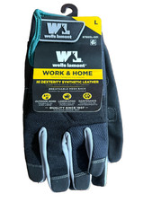 Wells Lamont Hi Dexterity Glove Work  Home Synthetic Leather NWT Size Large L 