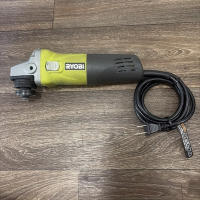 #ad #ad Ryobi AG4031G 4 1 2”in Angle Grinder 120V 5.5Ah – TESTED WORKING CORDED TOOL $23.99