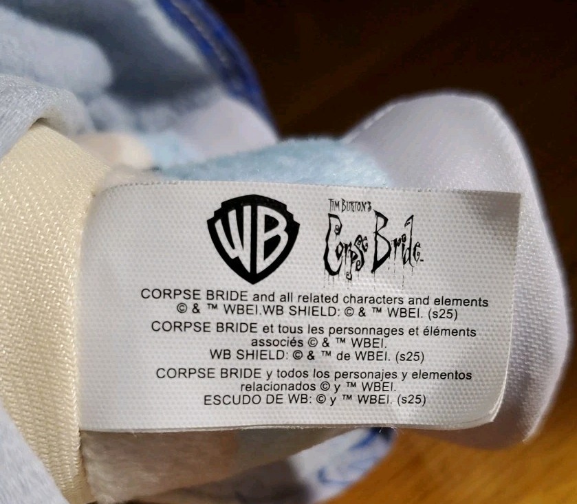 Warner Bros. Jazwares 8" Emily Plush from Corpse Bride - Super-soft and Huggable