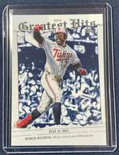 Byron Buxton Greatest Hits Insert #GH-12