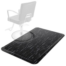 3' x 5' Anti-Fatigue Salon Barber Chair Floor Mat - Marble 1/2" Thick Marble