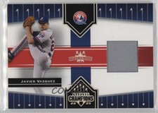 2005 Donruss Champions Impressions Materials Javier Vazquez #119 0q3