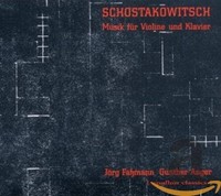 Fassmann/Anger - Shostakovich Violin Piano - Cd - G4Z
