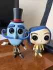 Mr.Bobinsky (No Mouse) and Coraline Doll (exclusive) Funko Pop 2 Pack