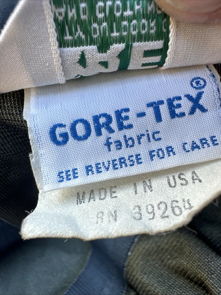 REI Gore-Tex Thaw Waterproof Pants Full Side Zip Made in USA Sz L - Image 3 of 4