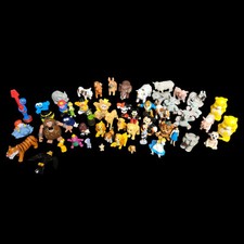 Lote de 54 piezas de figuras unisex Disney Care Bear McDonalds Seseme Street de 1"-5,5"