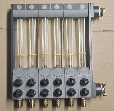 Wasserbatterie, 6 Kreise, Wittmann DFR-310 ,Generalü.+ Geprüf, Durchflussregler