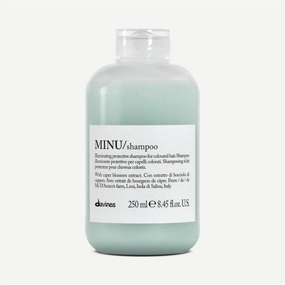 Davines MINU Shampoo with Caper Blossom Extract Color Protection 250ml 8.45 fl  