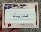 Tony York 2/3 Cut Auto Cubs MLB Player US Army 2025 Historic Autographs WWII WW2