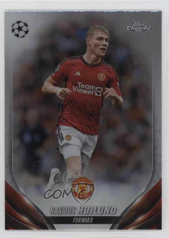 2023 Topps Chrome UEFA Rasmus Hojlund Refractor #131
