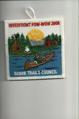 2008 Ozark Trails Council Riverfront Pow-Wow patch