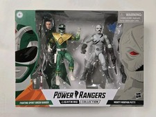 Hasbro Power Rangers Lightning Green Ranger vs. Putty Patrol Action Figures New