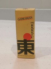Hai Karate Gamesman Aftershave Lotion - Rare Vintage Genuine - New & Full Bottle