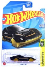 Hot Wheels - Coupe Clip - Black/Gold - Experimotors 2/5-2023 - Mint/NrMint - Shi