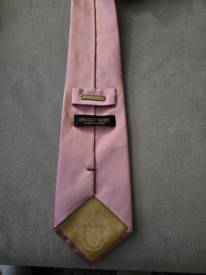 Мужские галстуки Donald J Trump Signature Collection 100% шелк лот из 2 - Изображение 3 из 4