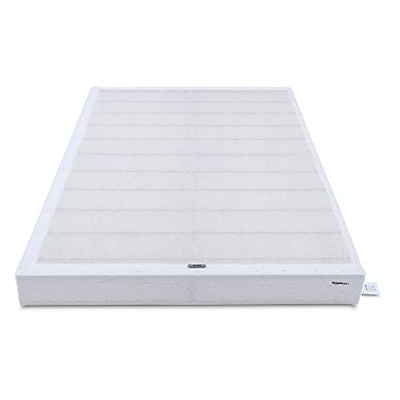 Amazon Basics Smart Box Spring Bed Base, 5-Inch Height Mattr