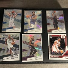 Panini Revolution Optic NBA Wagner Towns Adebayo Middleton DeRozan Card Lot (6)
