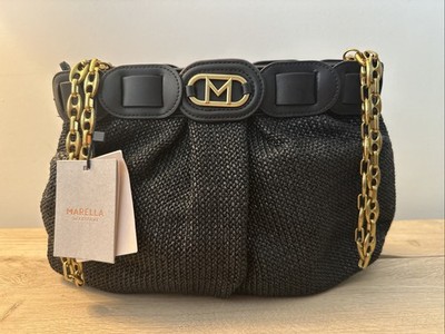 Marella Lontra borsa mini bag, bianco burro 2513511056.003 NWT