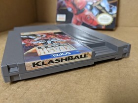 Klash Ball for Nintendo NES with rare Dragon Fighter Poster Klashball