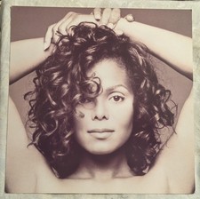 R&B/Soul Promo Poster Flat 12X12" - JANET JACKSON - Janet. VIRGIN 1993 ORIG EX