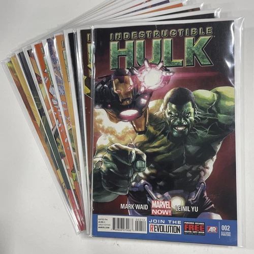 Indestructible Hulk 2 3 4 5 6 7 8 9 10 11-17 Lot VF 8.0(#2 Is VG 2nd Print) 2013