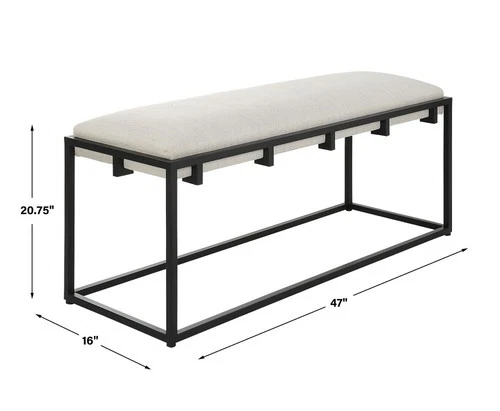 Uttermost - Paradox - 47 Inch Bench - Picture 3 of 3