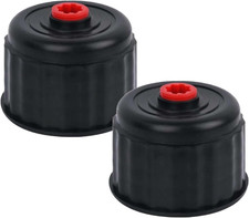 2 Pack Racing Fuel Jug Caps - Replacement 304...