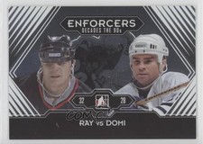 2013-14 ITG Decades 1990s Rob Ray Tie Domi #189 7i6