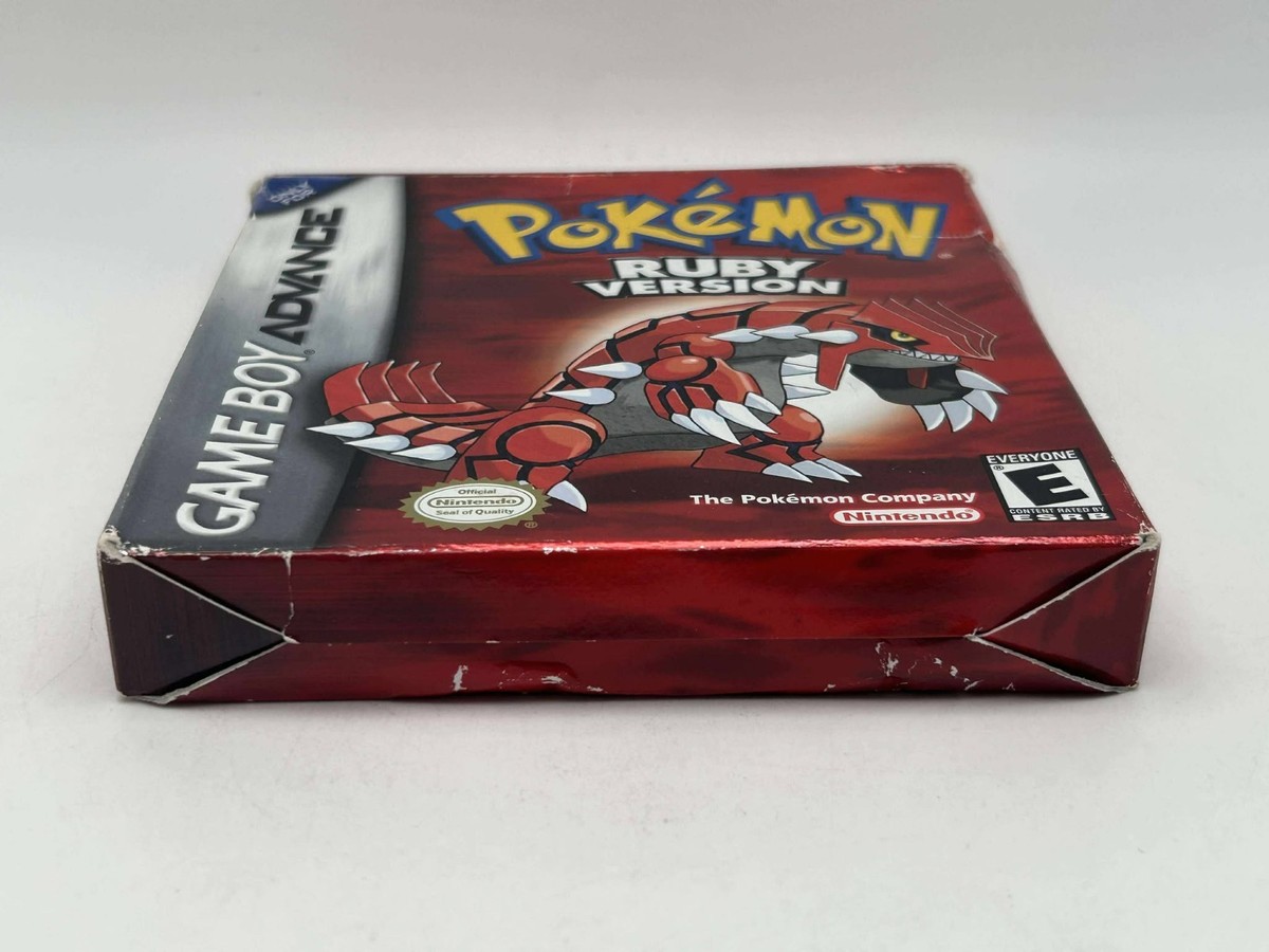 Pokemon: Ruby Version (Game Boy Advance, 2003) CIB Complete W