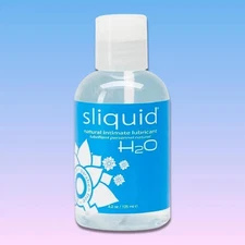 Sliquid H2O Water-Based Lubricant | 4.2oz Bottle