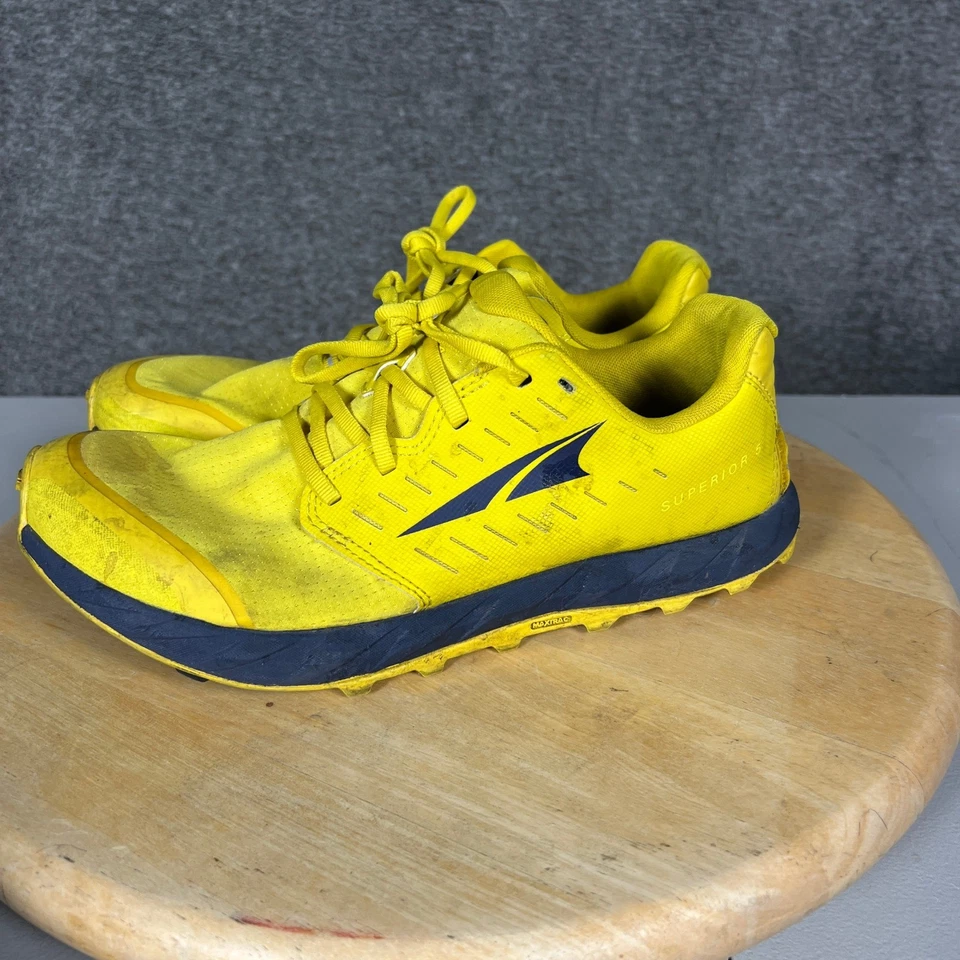 Altra Superior 5 мужской желтый Trail кроссовки размер 8,5 - Изображение 3 из 4