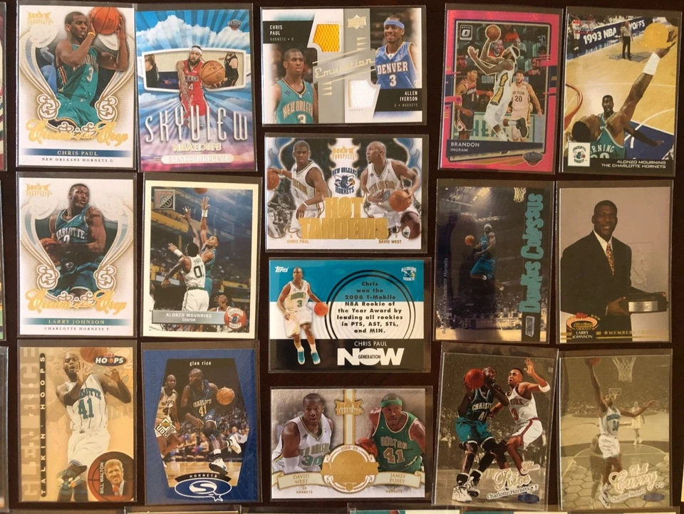 140+ ¡LOTE CHARLOTTE/SIN AVISPONES! ¡TARJETA RELIQUIA PAUL & IVERSON DUO! RC! ¡INSERTOS! #ed! Foto 3 de 4