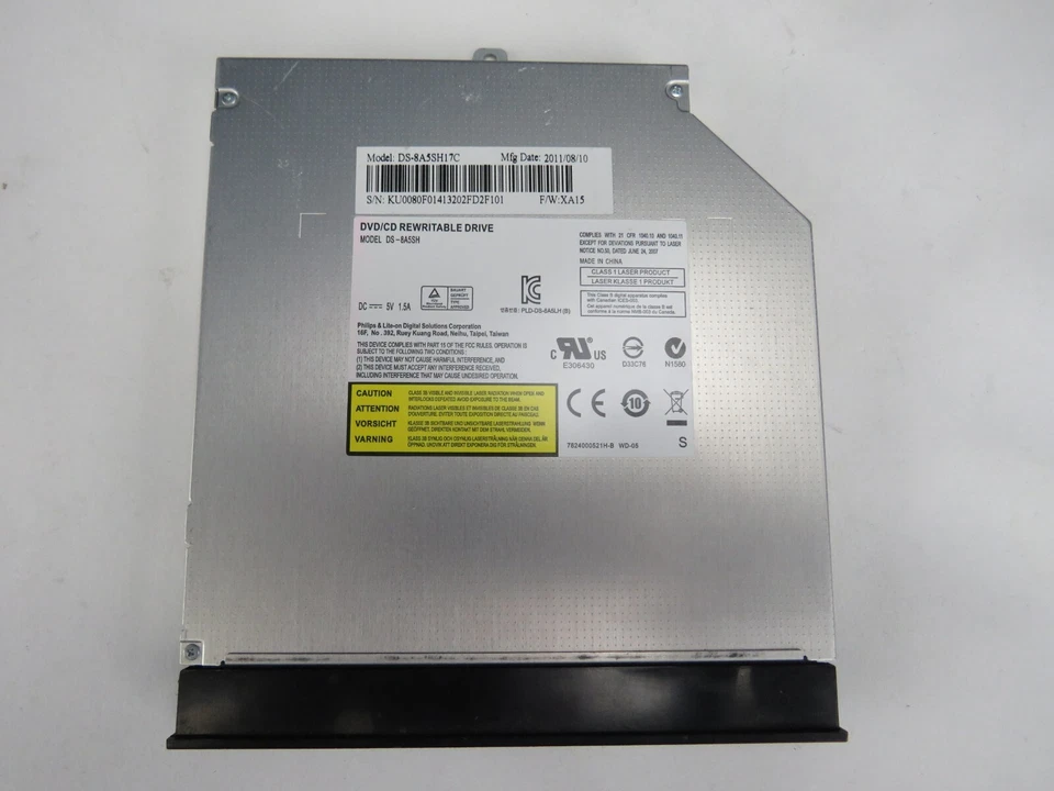 Philips DS-8A5SH17C DVD/CD-RW Burner Dual Layer SATA - Image 2 of 4