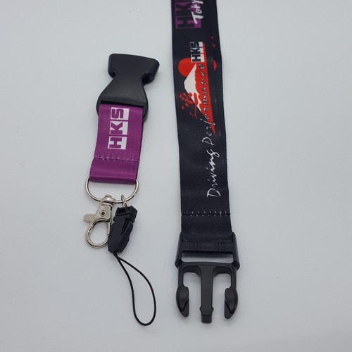 HKS Style 2 Schlüsselband Umhängeband JDM für Autoschlüssel RC Sender ID Universal - Bild 3 von 7