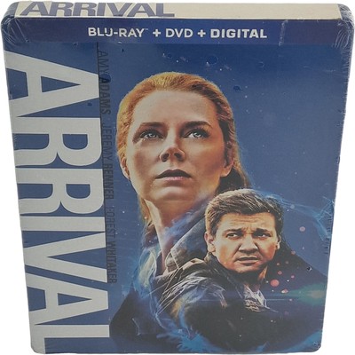 Arrival Blu-Ray+DVD+Digital HD Steelbook Begrenzte Amy Adams, Jeremy Renner