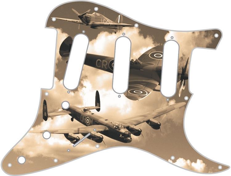 Stratocaster Pickguard Custom Fender SSS 11 Hole Guitar Pick Guard Battle of B