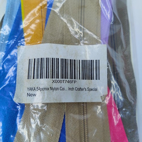 Vtg Lot 59 New Zippers Various Colors Sizes Talon Coats & Clark YKK Unbranded - Picture 8 of 9