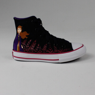 Converse x Frozen Kids Chuck Taylor A/S Hi Shoes in size  10,11,12,13,1,2,3 UK