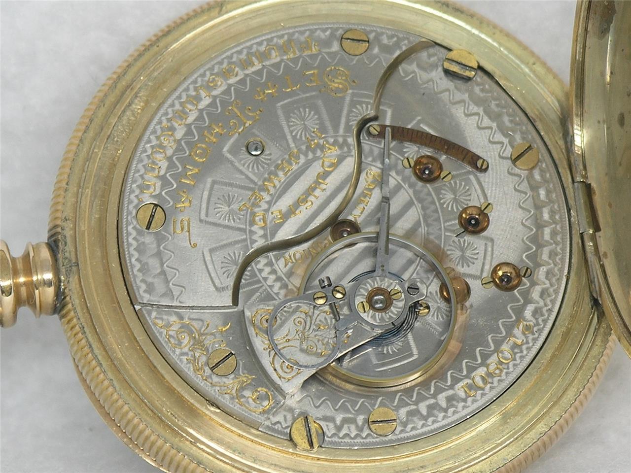 Seth Thomas Watch Co. Grade 182 Pocket Watch image 1
