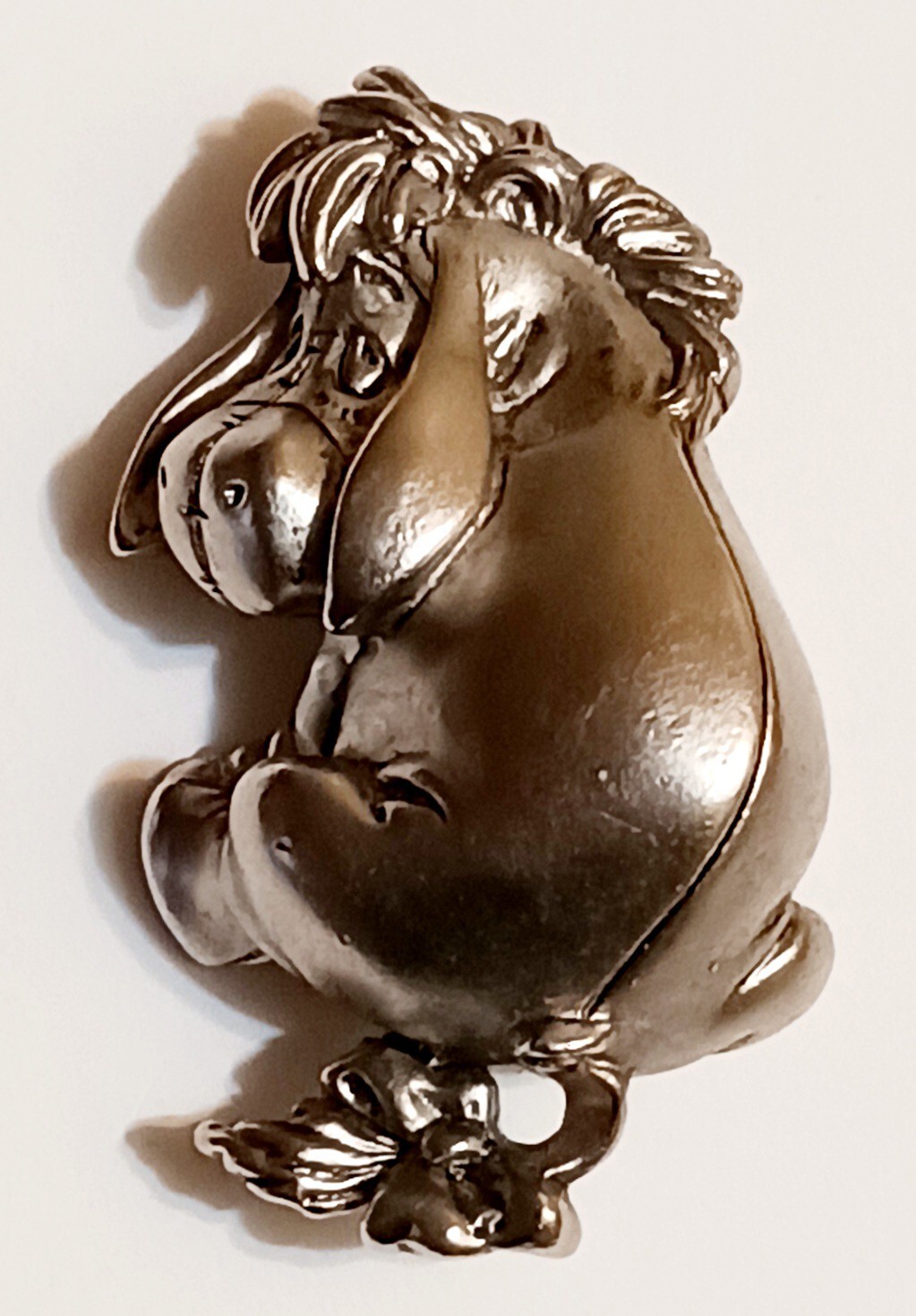 Disney Eeyeore (Winnie the Pooh) Silver Tone Pin