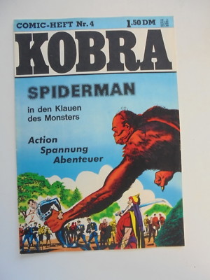 Cobra Comic Booklet No.4 Bagged & Boarded Condition 1-2