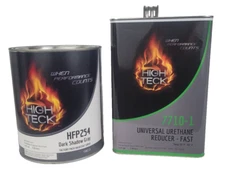 High Teck HFP254 Ford CX Dark Shadow Gray Metallic Basecoat Paint & Fast Reducer