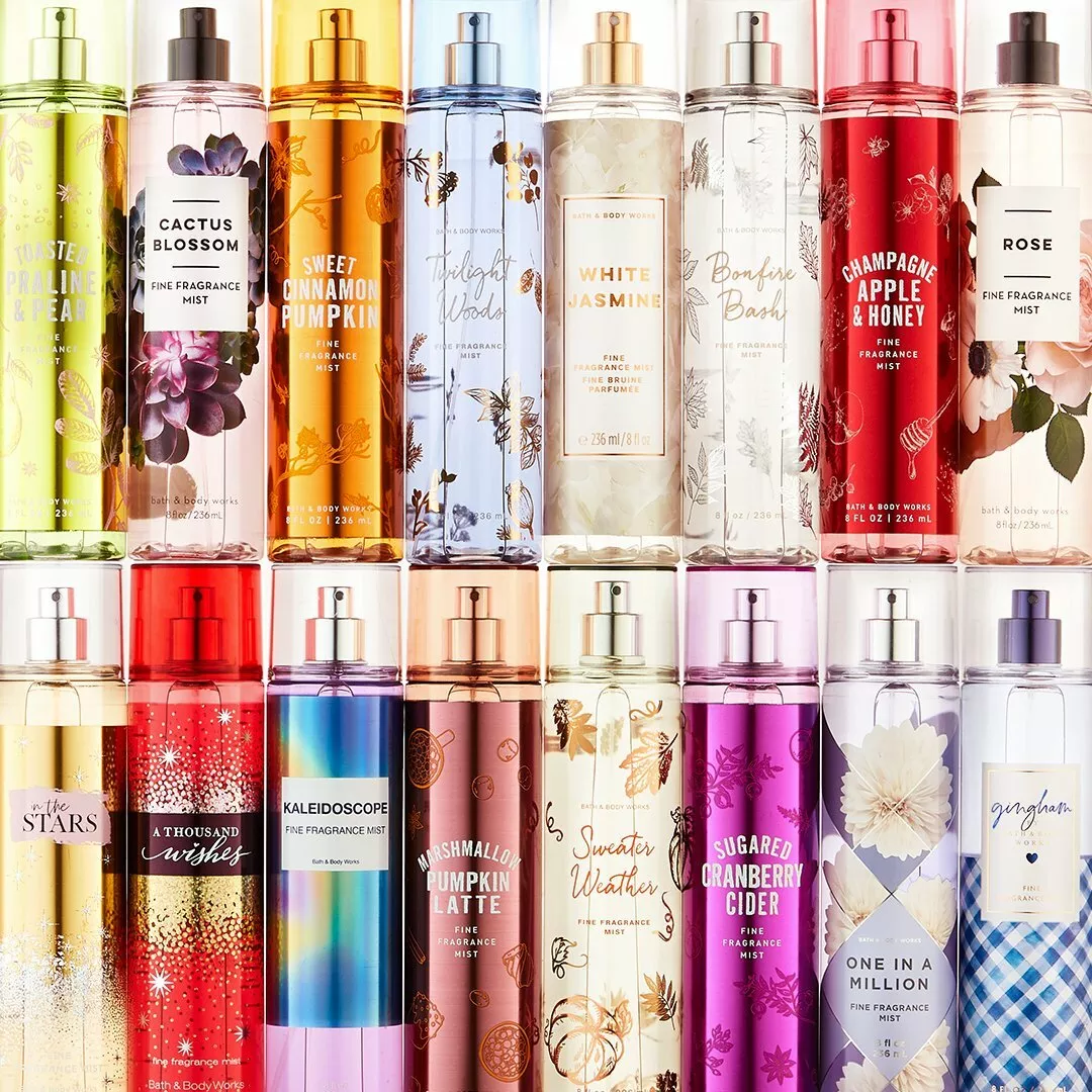 BATH & BODY WORKS Fragrance Mist 8fl oz Sprays - YOU CHOOSE THE