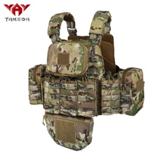 YAKEDA Camouflage Multifunctional Fully Removable Outdoor Vest